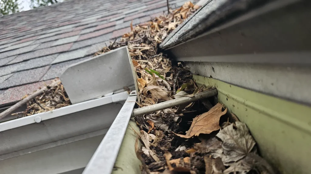 Leaking Near The Gutters