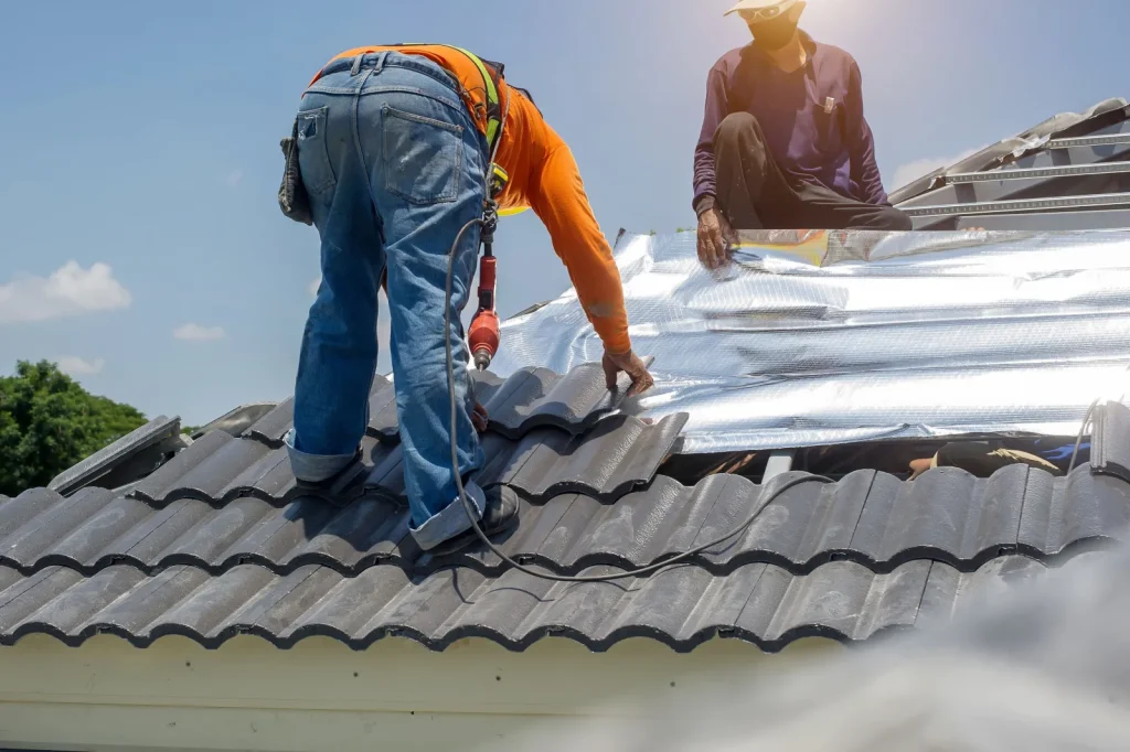 commercial roof construction